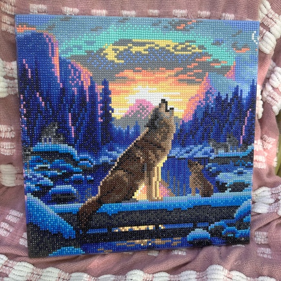 Gorgeous Crystal Art Finished Mixed Media - Picture 5 of 6